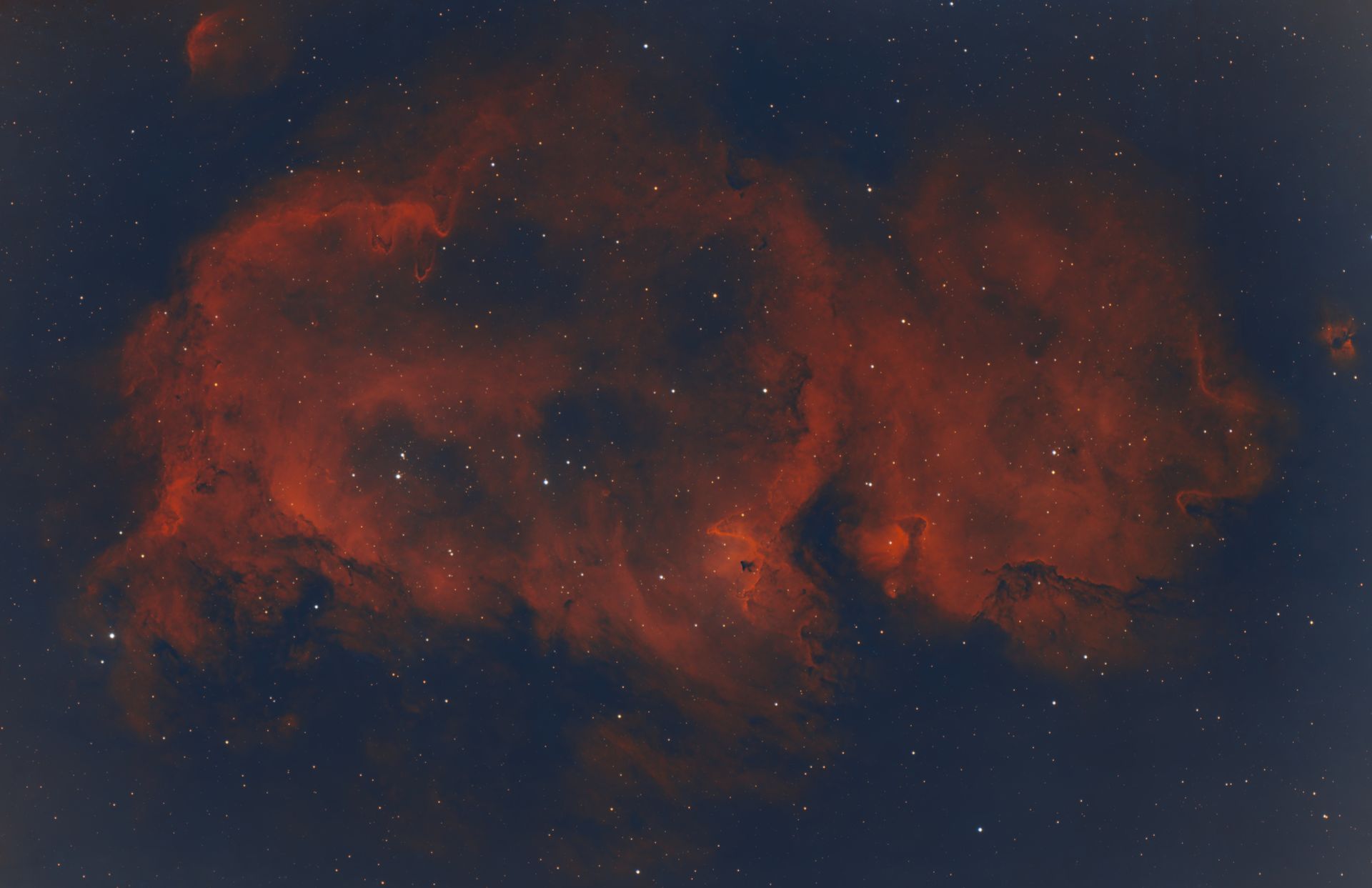 Soul Nebula in SHO palette